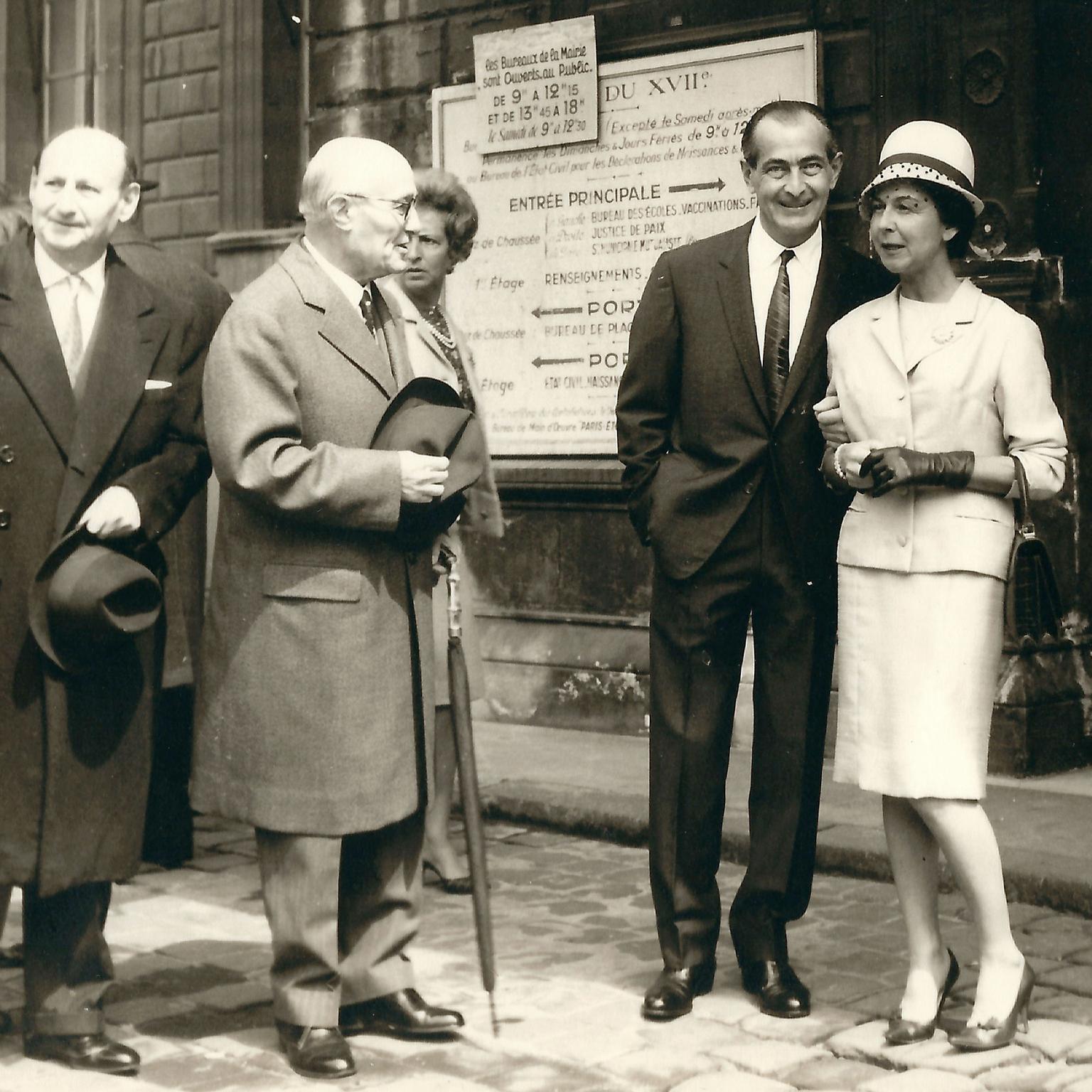 Jean, Robert, Marcel and Jaqueline Rubel