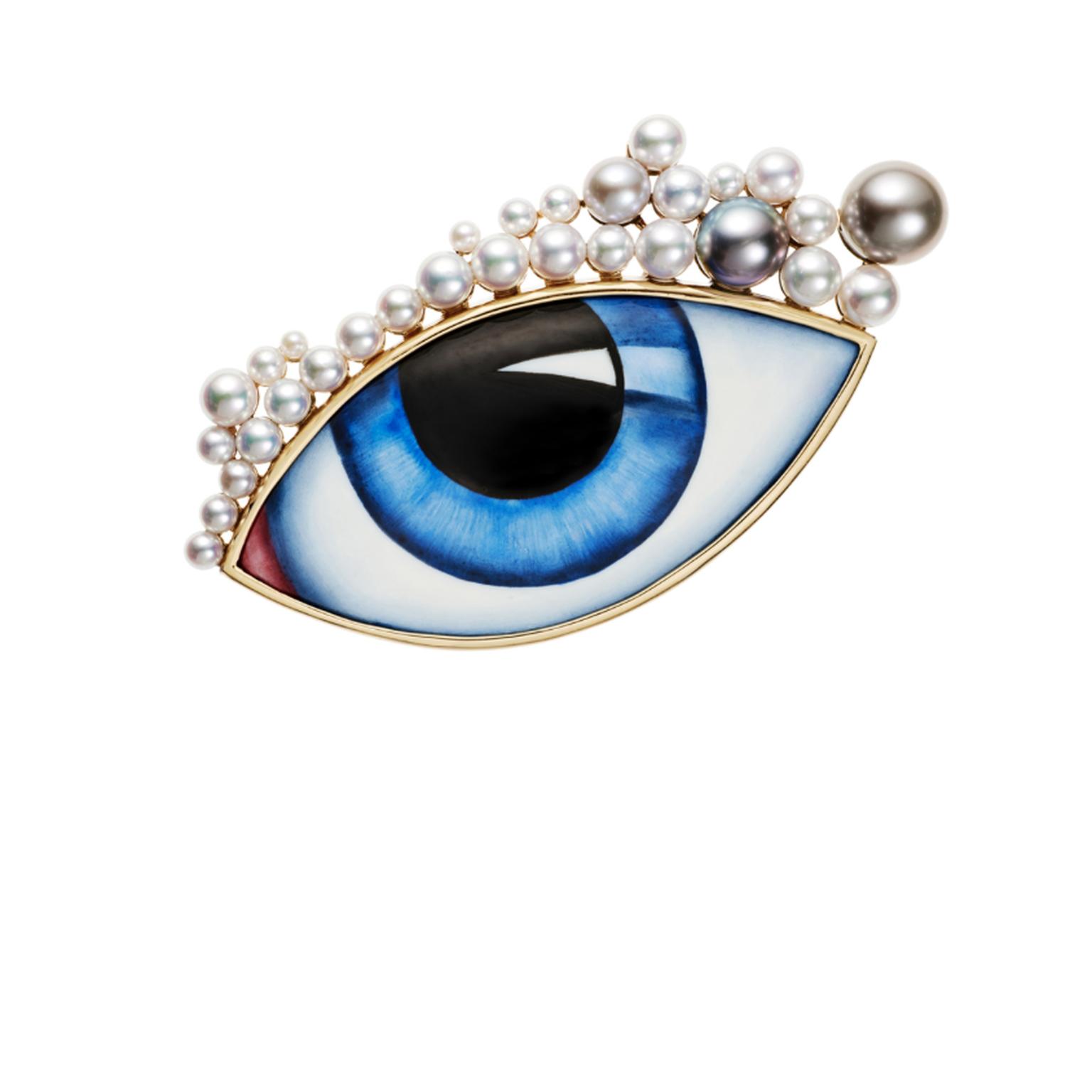 L'amour Perlée brooch by Lito