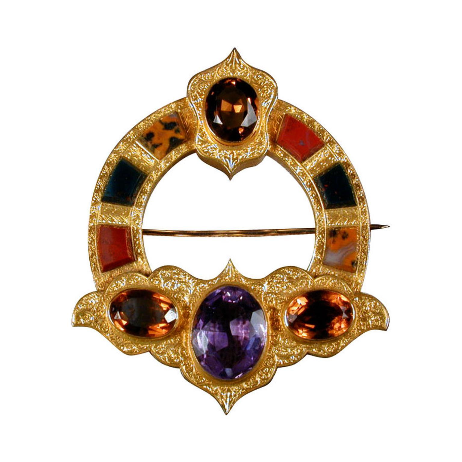 James Robinson Victorian Scottish brooch