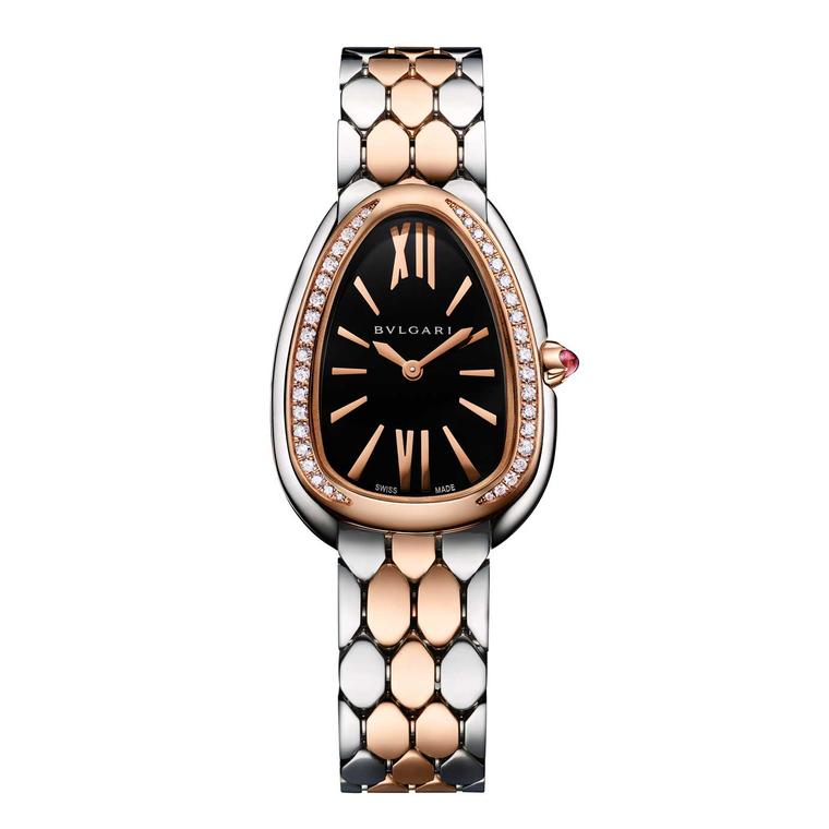 Bulgari-Serpenti-Seddutore-watch-rose-gold-and-steel