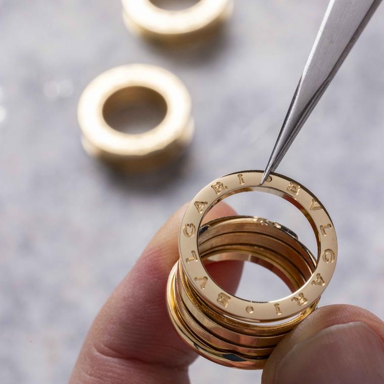 Gold part Bvlgari Manufacture