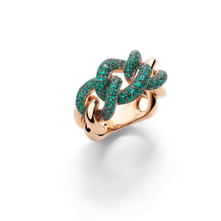 Catene Capsule collection ring for Harrods by Pomellato