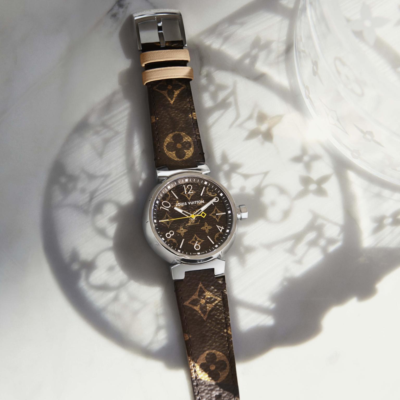 Louis Vuitton Icon Tambour Monogram watch 