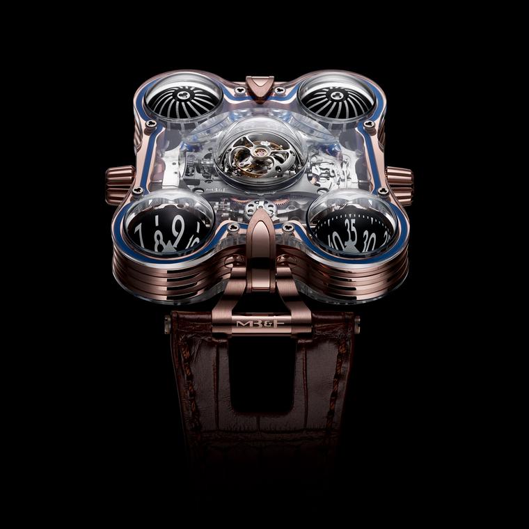 MB&F HM6 SV red gold watch