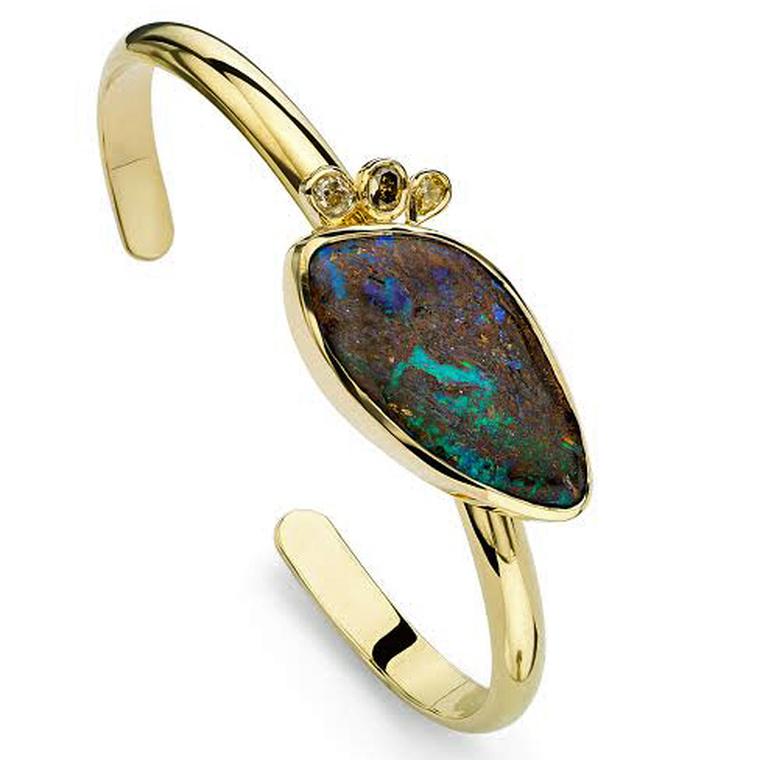 Pamela Huizenga opal cuff