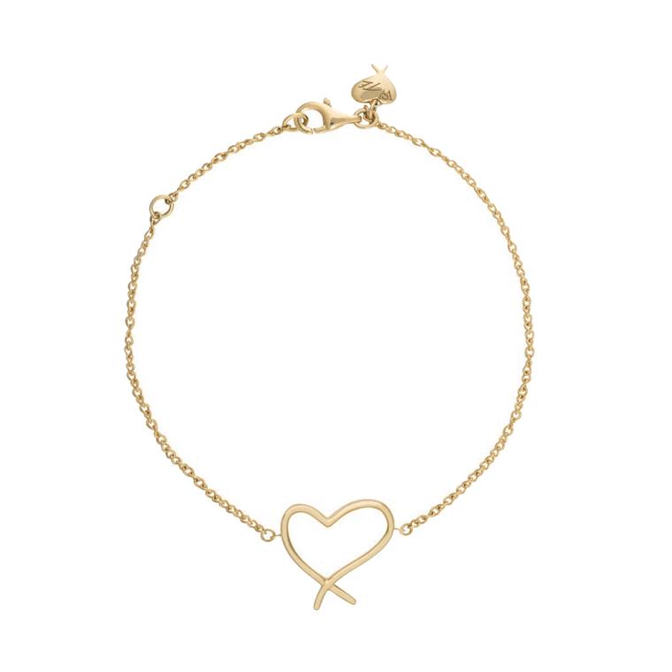 Tracy Emin for Stephen Webster heart bracelet