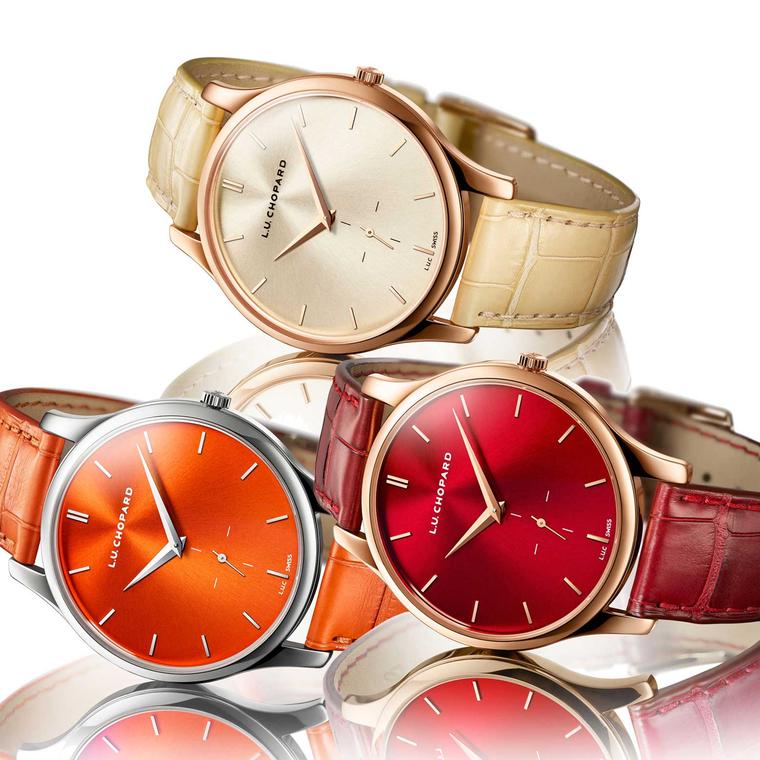 Subtle colours add a degree of sophistication and style to these luxury men’s watches 