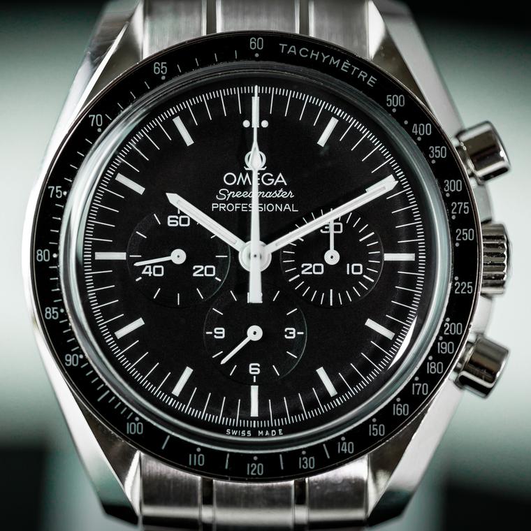 Omega Speedmaster watch face