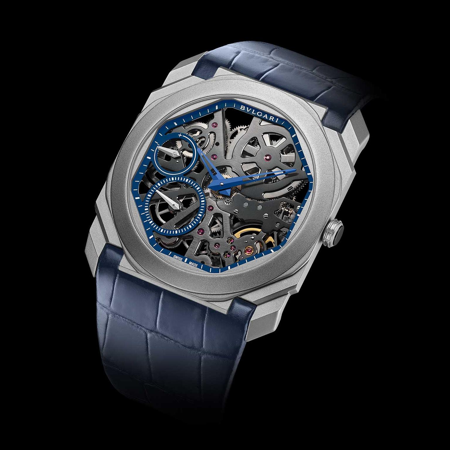 Bulgari Octo Finissimo Skeleton titanium