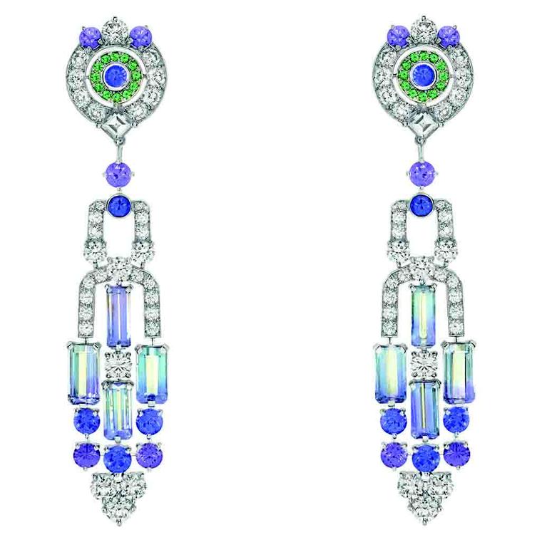 Ultraviolet earrings by Van Cleef & Arpels