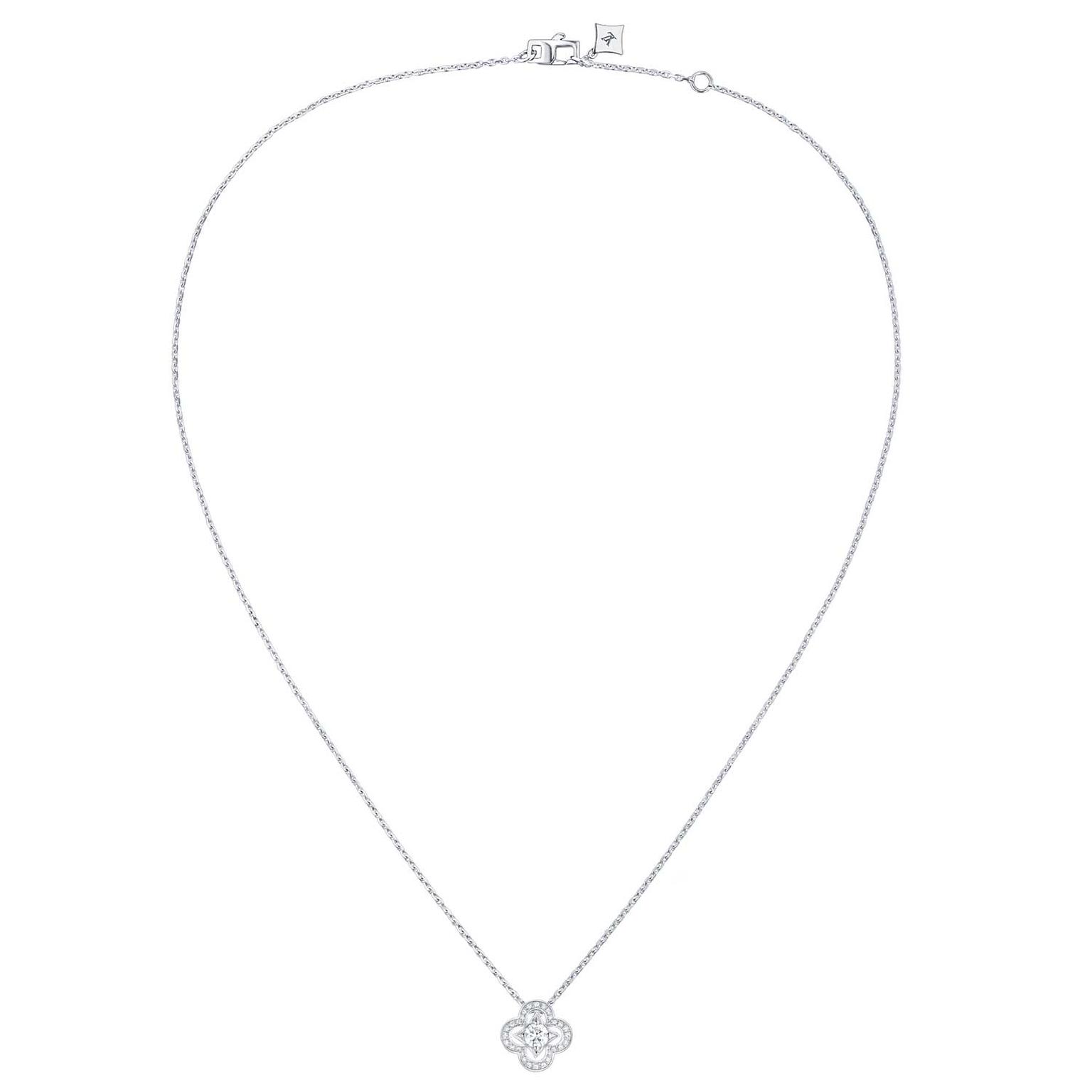 Diamond Blossom Sun necklace, Louis Vuitton