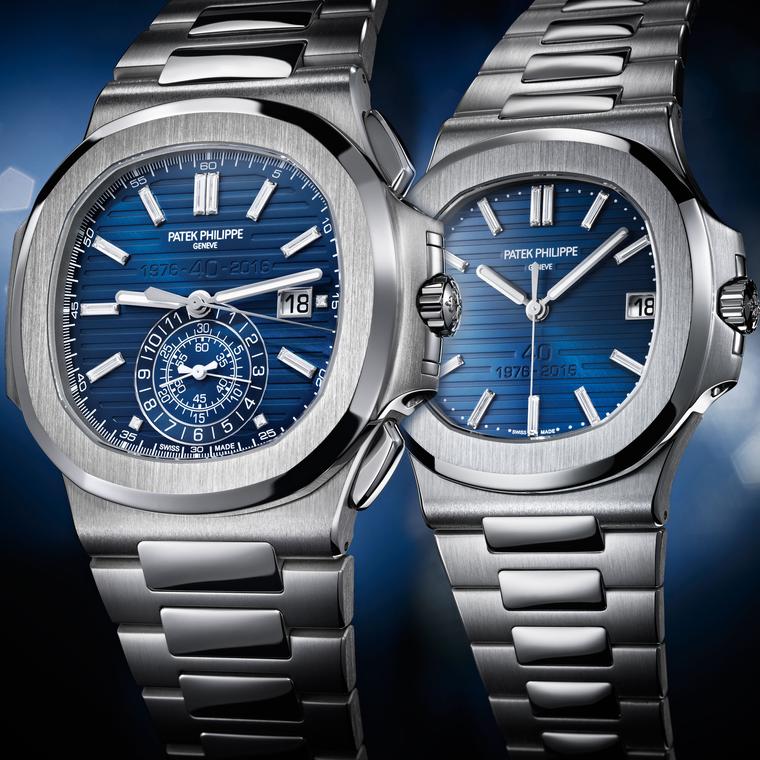 40th anniversary limited edition models of the Nautilus 