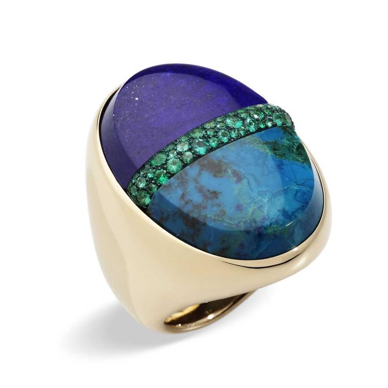 We reveal Pomellato's Armonie Minerali hardstone rings | The Jewellery ...