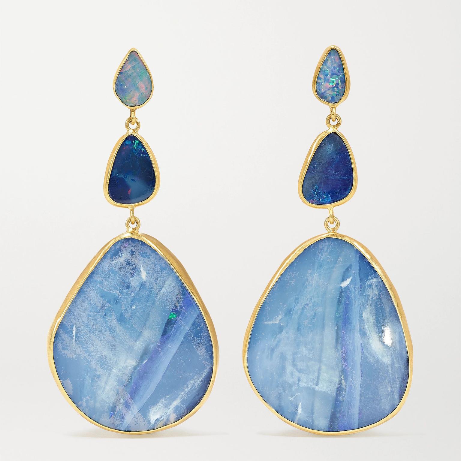  Opal earrings by Pippa Small