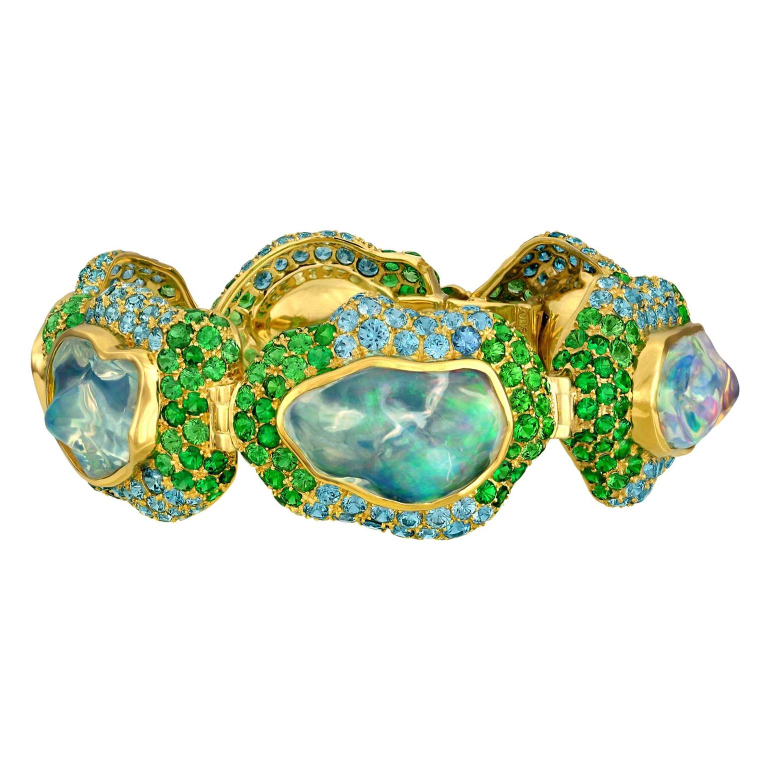 Paula Crevoshay Sabrina opal bracelet