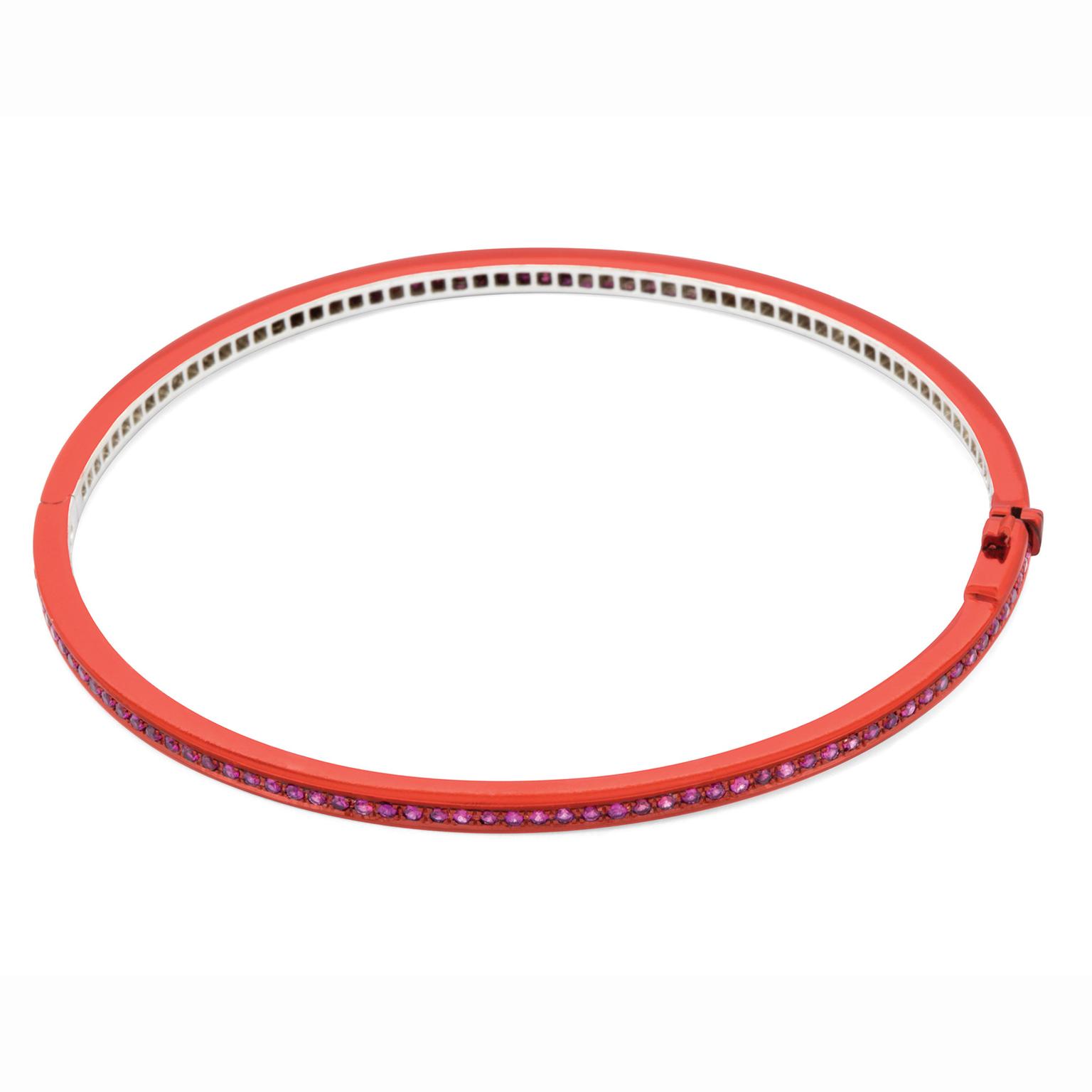 Solange Azagury-Partridge Chromantic ruby  bangle