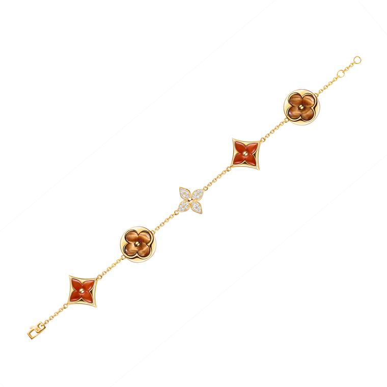 Louis vuitton bracelet flower on sale