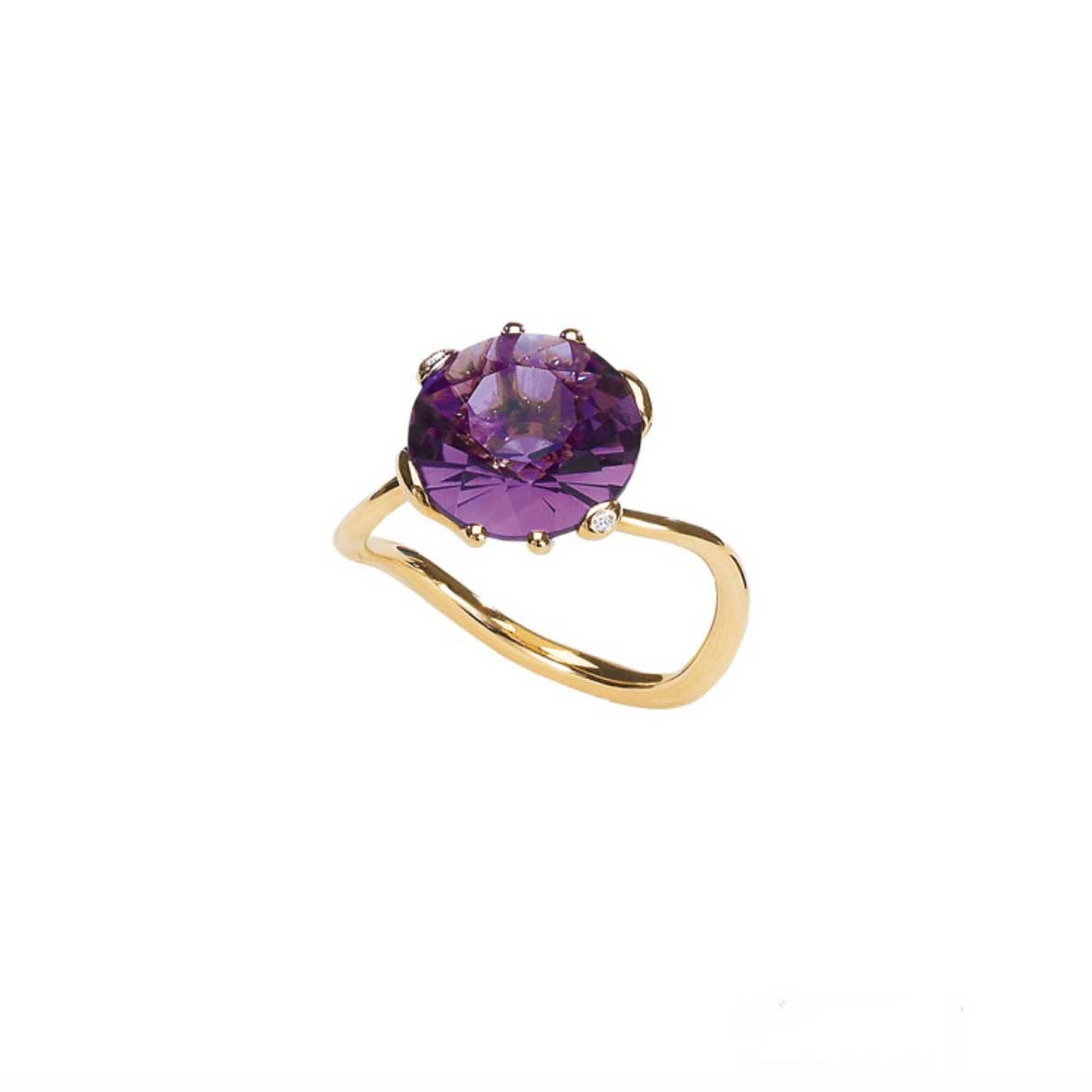 Dior Oui amethyst ring