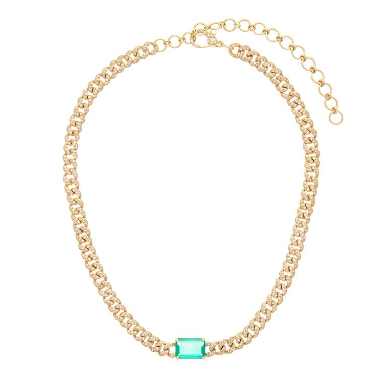 Shay emerald choker