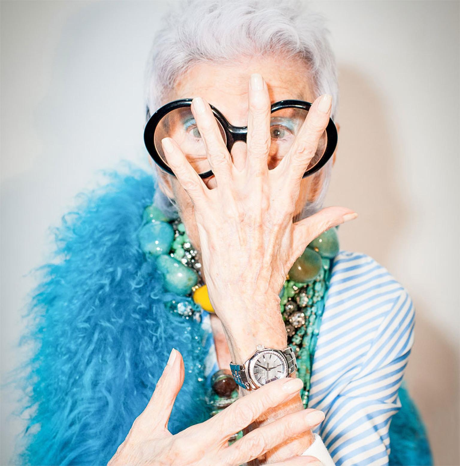 Iris Apfel is TAG Heuer’s newest friend