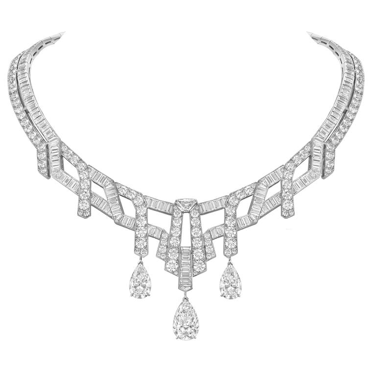Van Cleef & Arpels Merveilles d'émeraudes necklace with diamonds