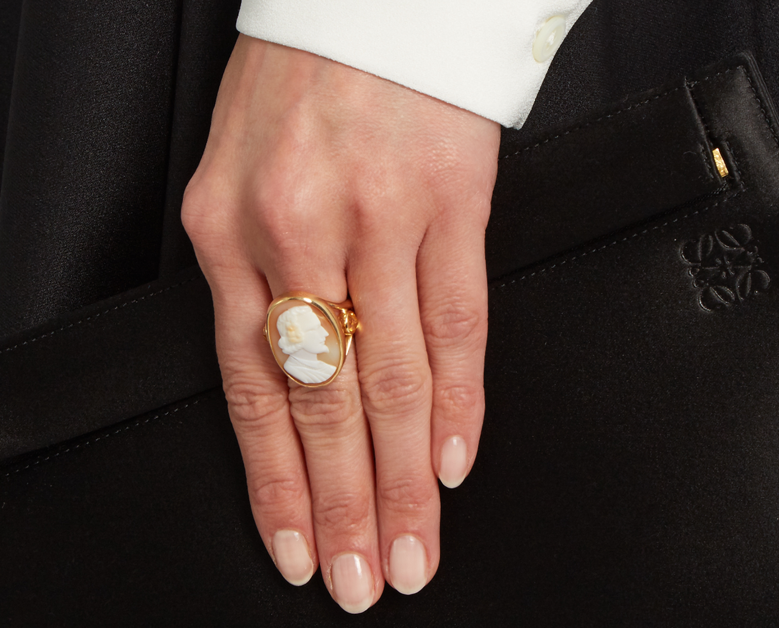 Brigid Blanco cameo ring