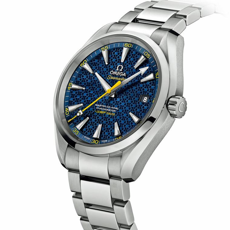 New James Bond watch debuting in Sceptre: the Omega Seamaster Aqua Terra 150M