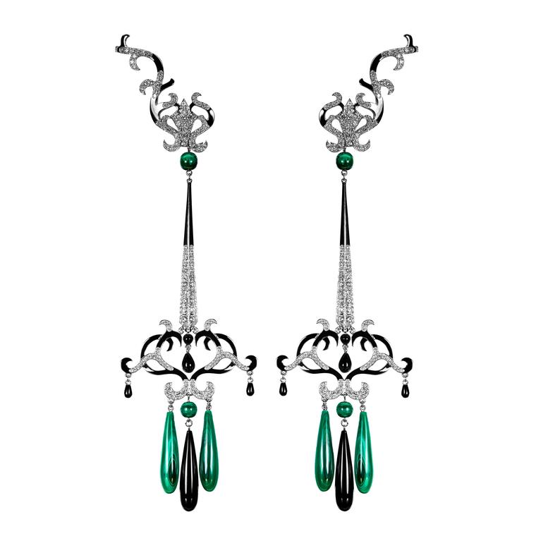 Shoulder-skimming earrings are in hot demand