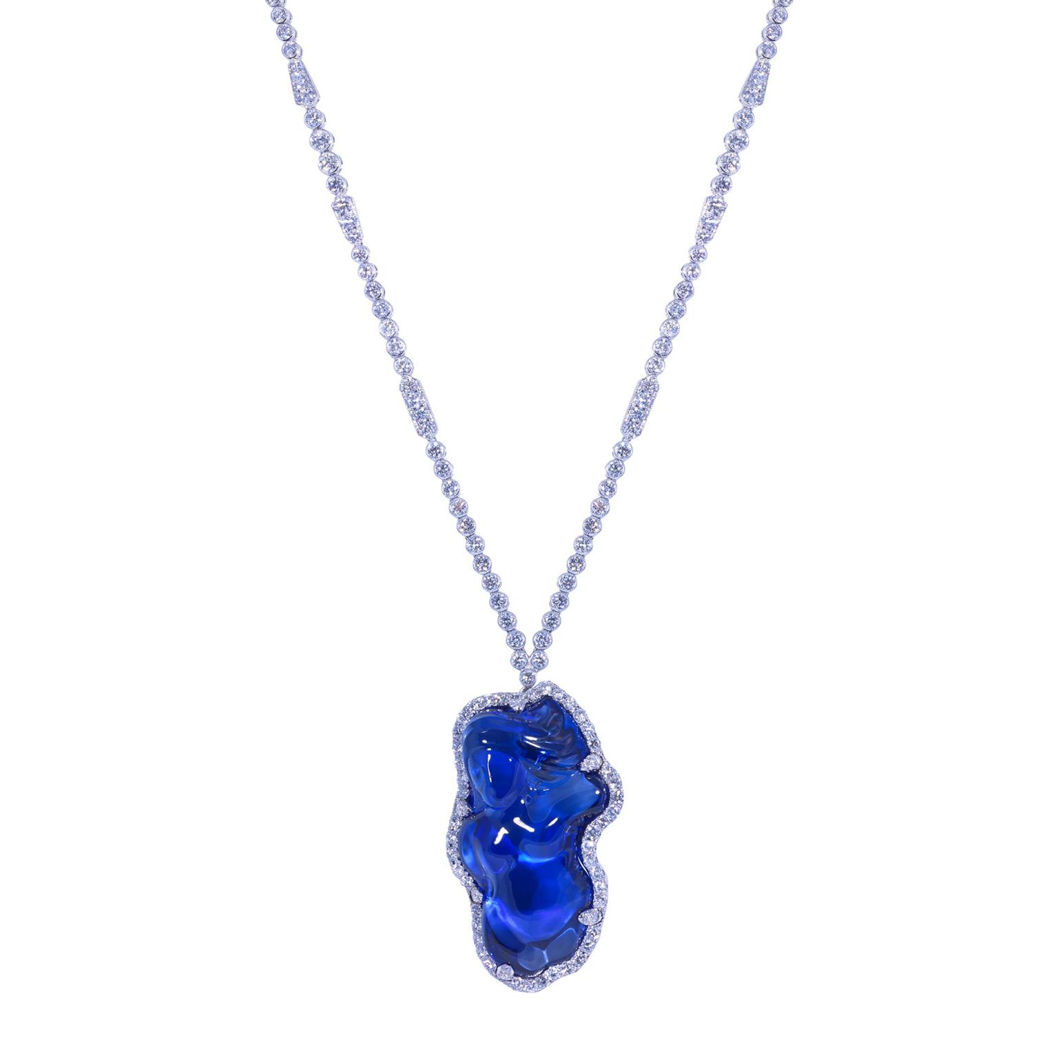 Moussaieff tanzanite necklace