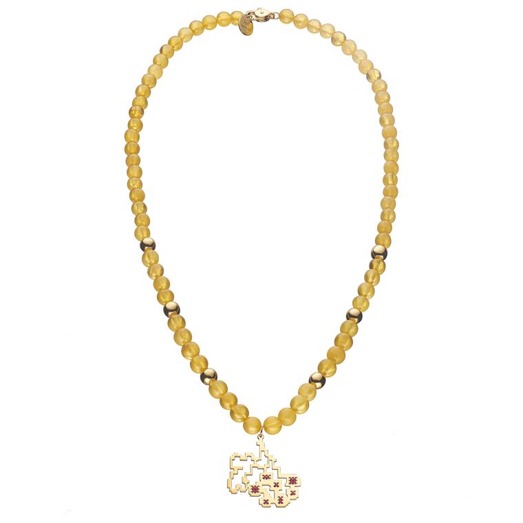 Spadok necklace by Guzema