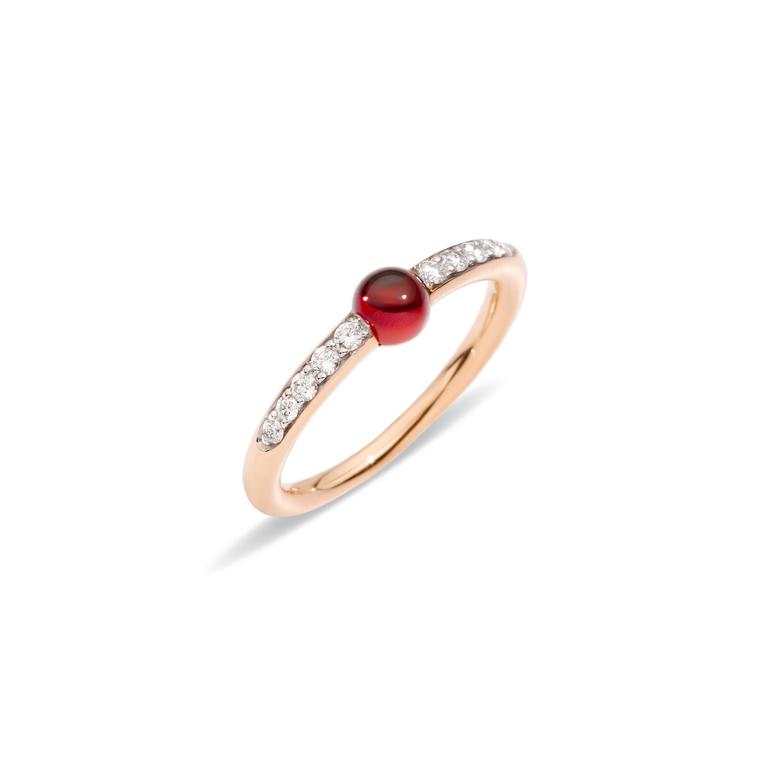 Pomellato M'ama Non M'ama garnet ring