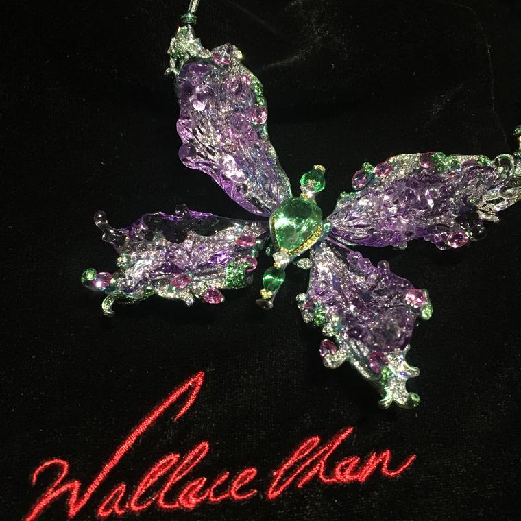 Wallace Chan butterfly brooch