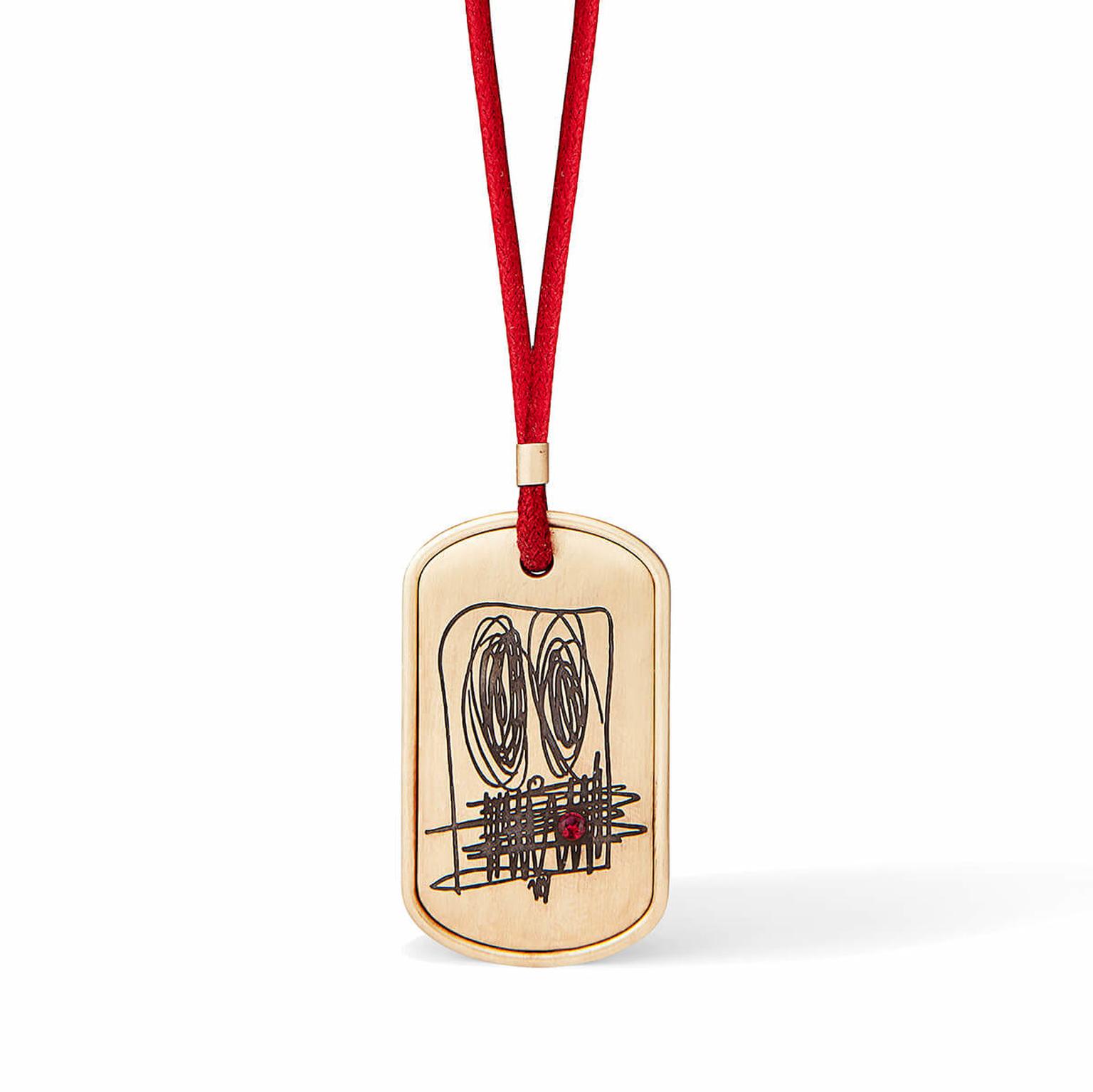 Anxious men military tag by Rashid Johnson x Lizworks 