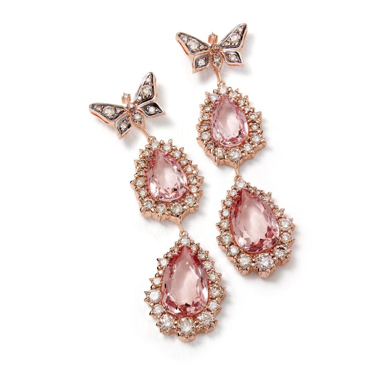 H.Stern Rock Season morganite earrings