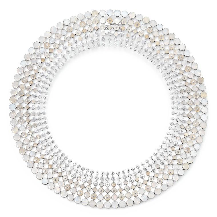 Ondes necklace Boucheron Holographique High Jewellery Carte Blanche