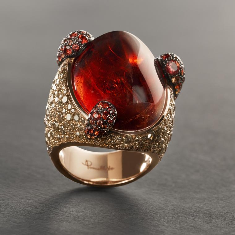 Orange Dream ring by Pomellato