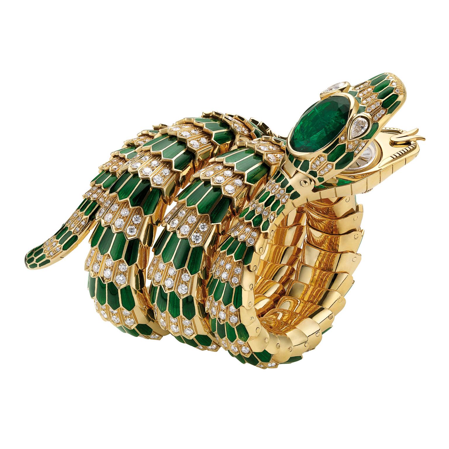 Bulgari Serpenti bracelet-watch from the Bulgari Heritage collection, 1969