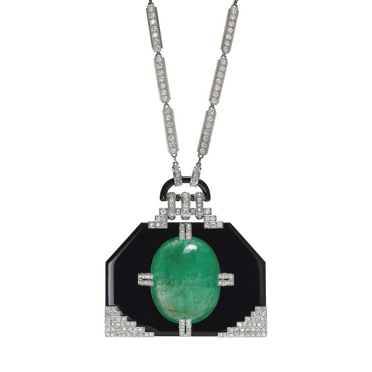 Christies Auction Lot 110 Art Deco Georges Fouquet pendant 1925