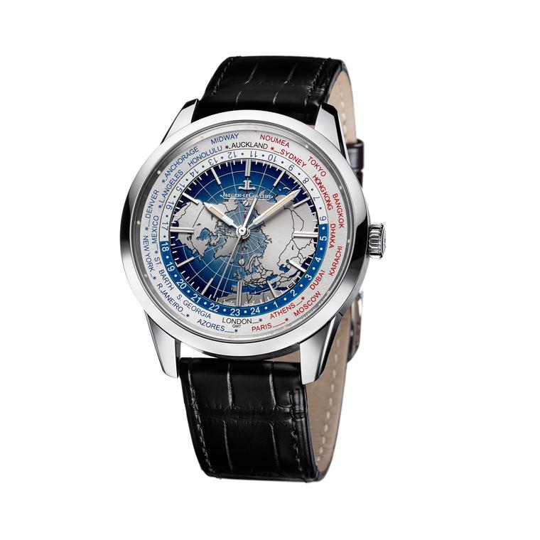 Jaeger-LeCoultre Universal Time SS watch