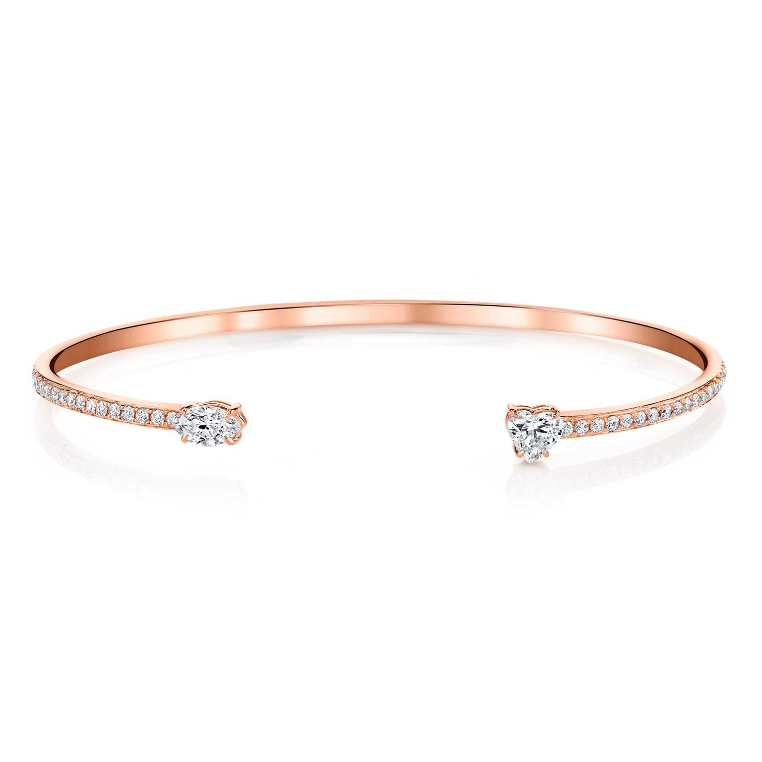 Anita Ko diamond cuff in rose gold