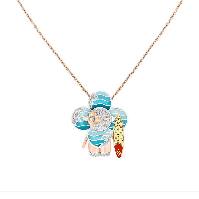 Vivienne Surfer pendant by Louis Vuitton