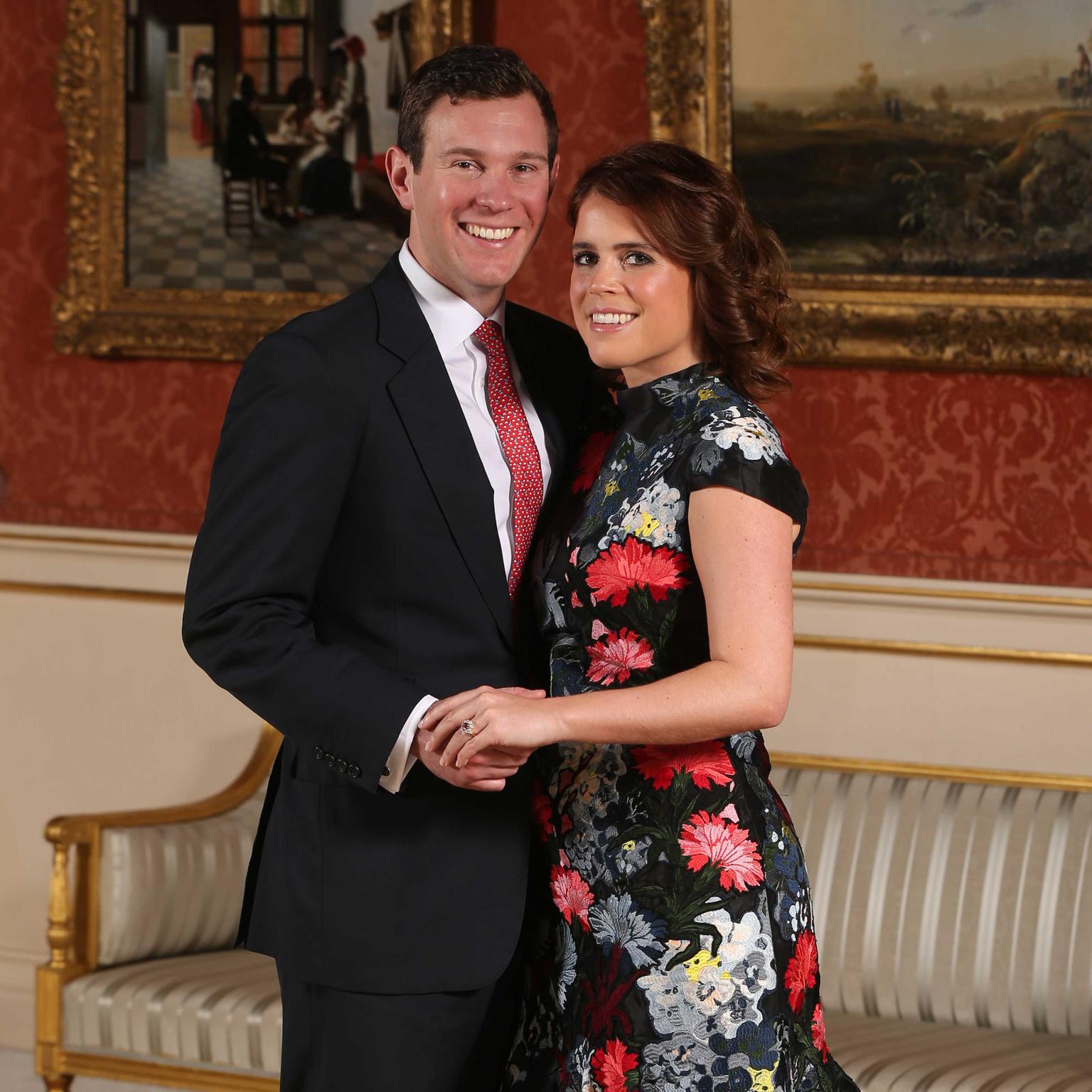 Princess Eugenie and Jack Brooksbank official engagement photograph 