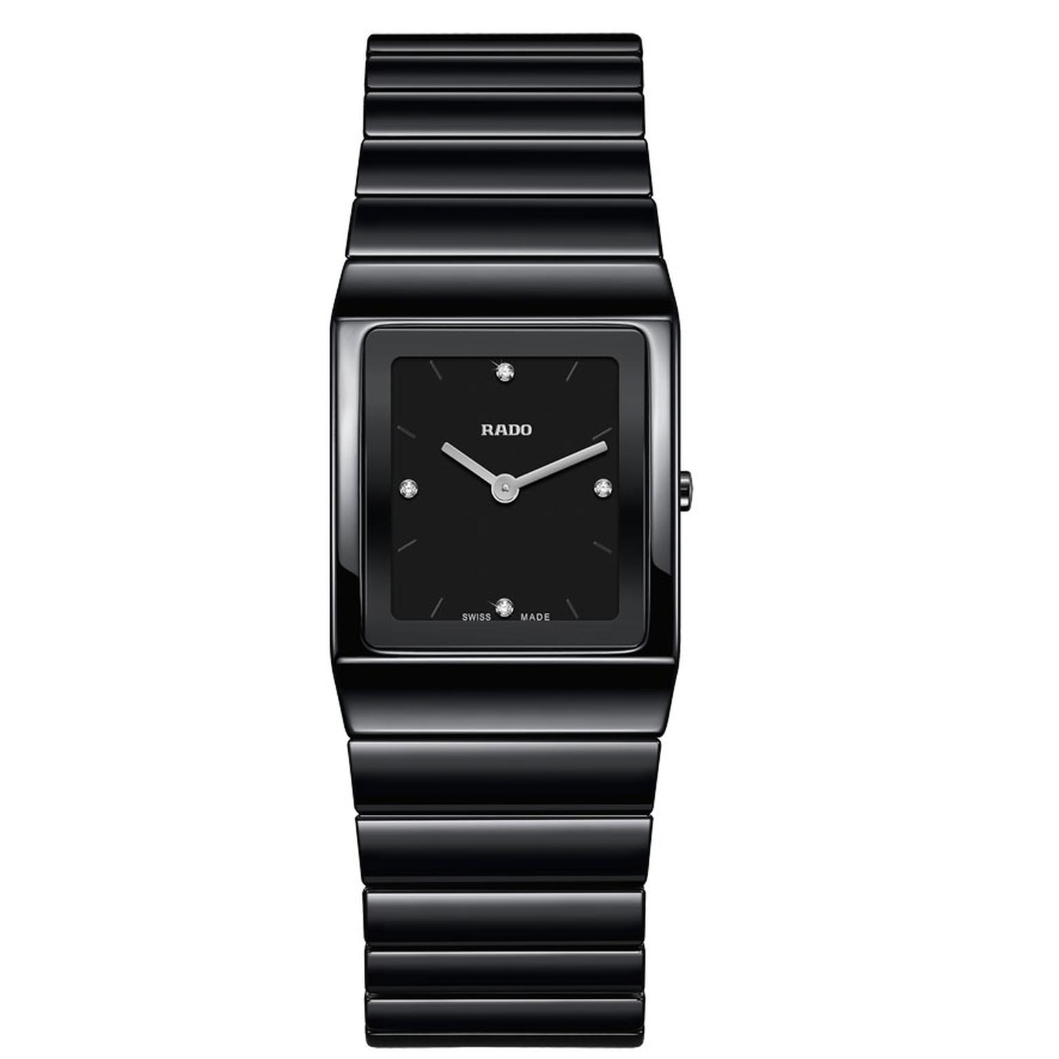 Rado Ceramica ladies' watch in black