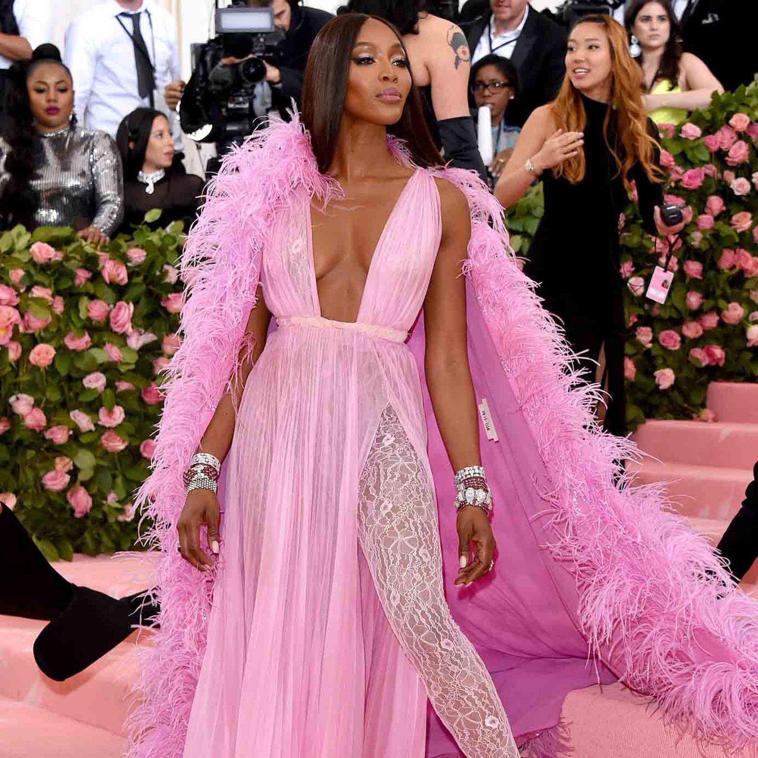 MET GALA 2019 NAOMI CAMPBELL in Bulgari jewels