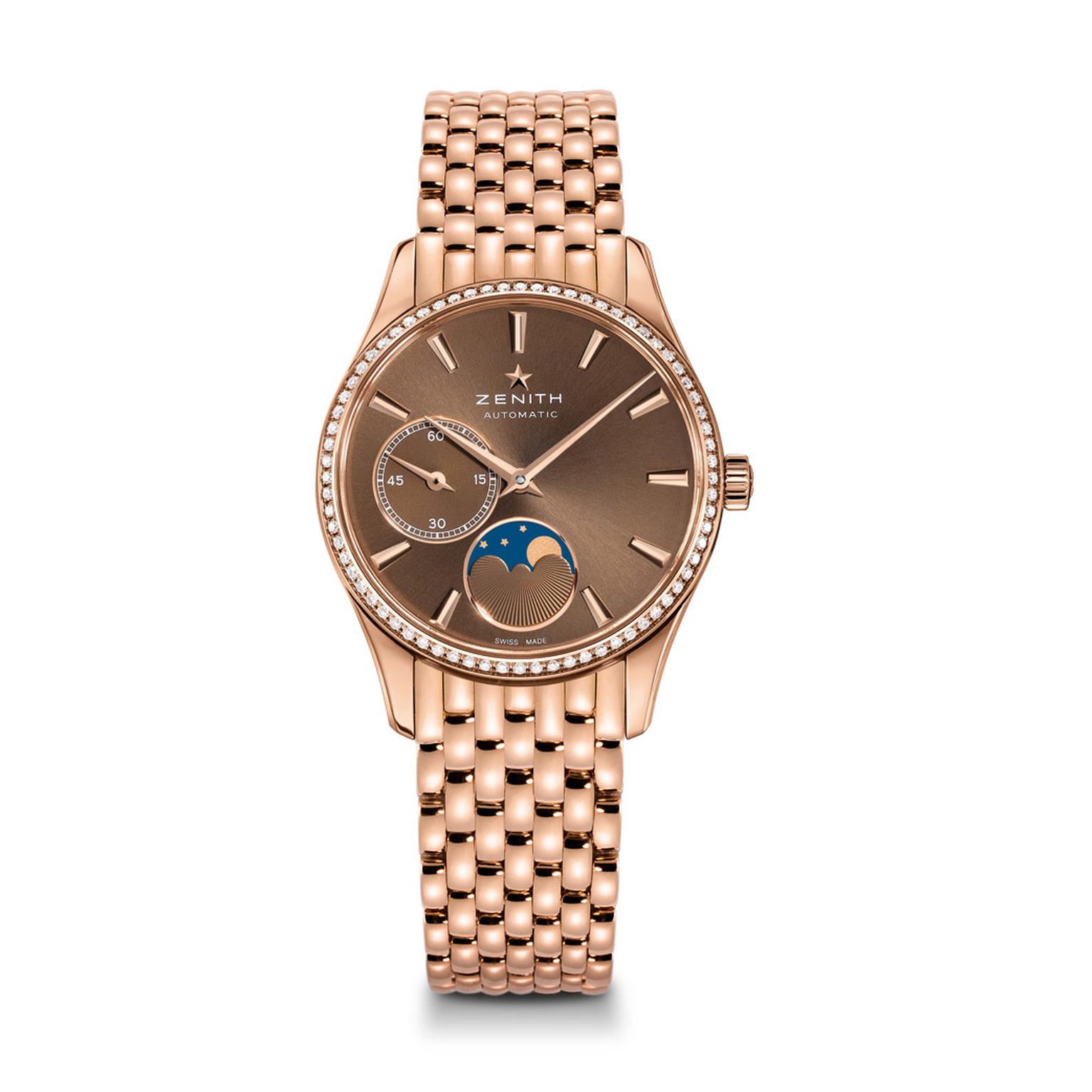 Zentih Ultra Thin Lady Moon phase watch