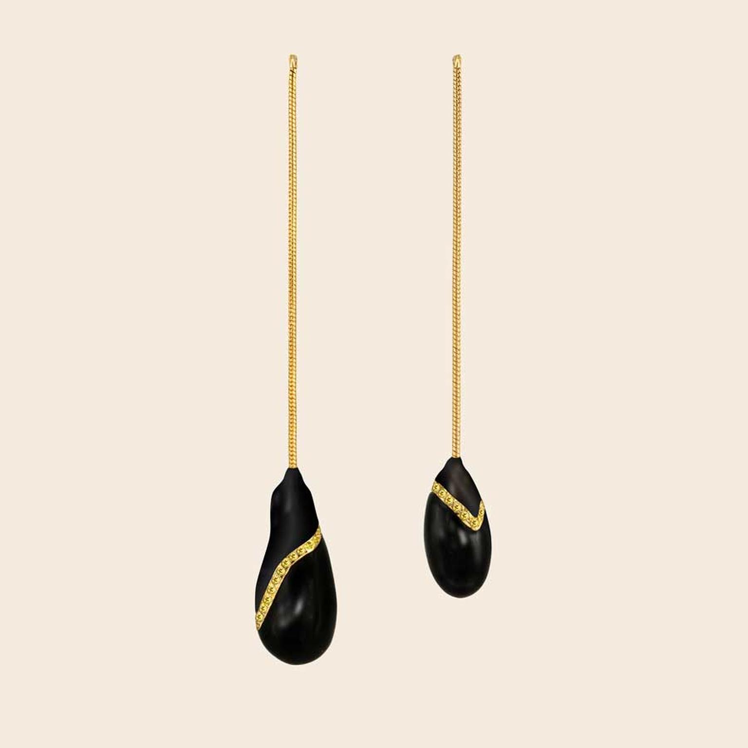 Léo Cosendai Metamorphosis Mella II earrings 