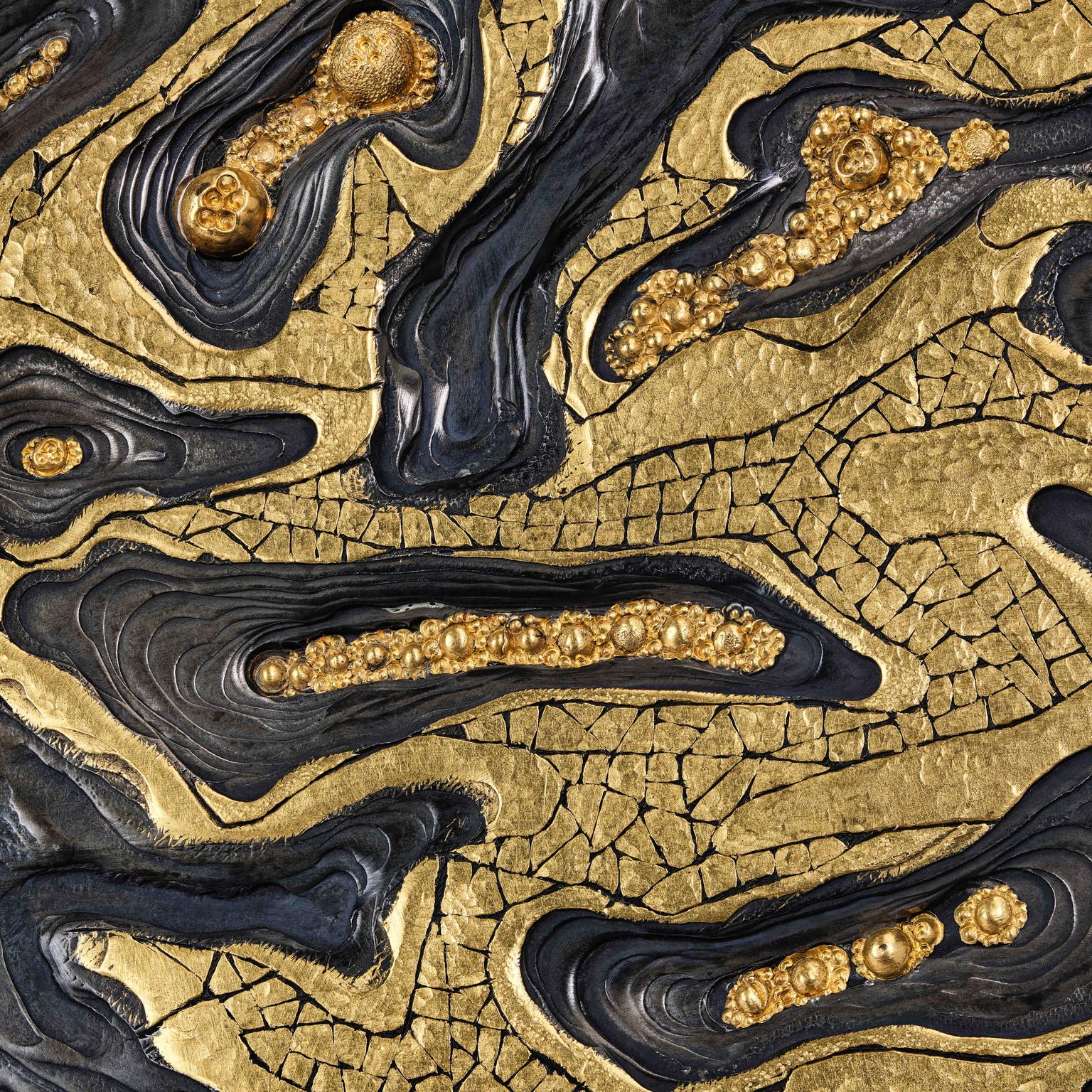 Daniel_BrushMaze_detail_1992Pure_gold_steel
