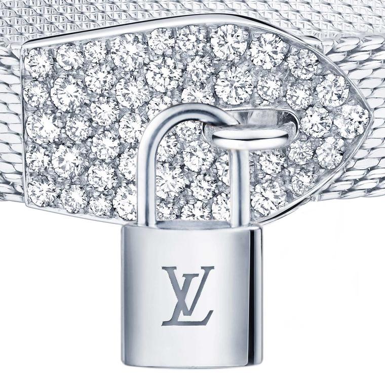 Louis Vuitton Rose Indien Resin Lock Me Bracelet