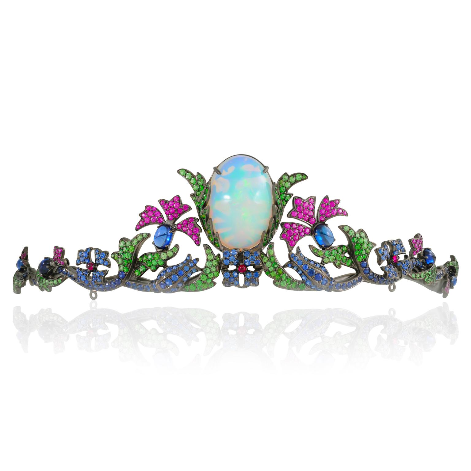 Lydia Courteille Topkapi opal tiara