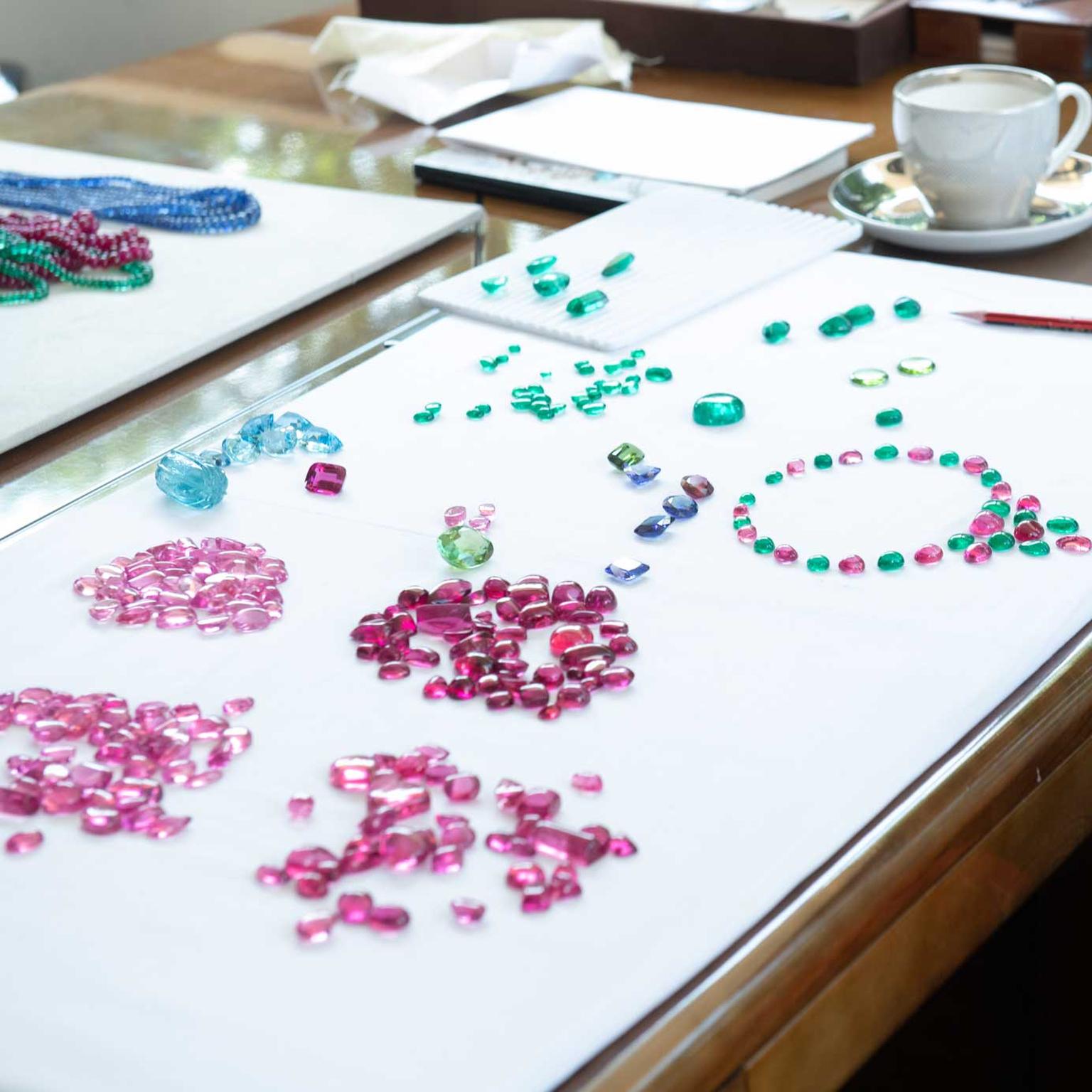 Lucia Silvestri’s desk in Rome